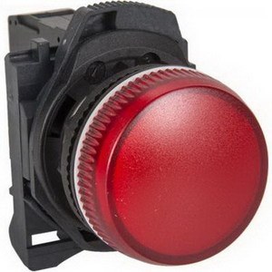 PILOT LIGHT COMP PLAS RED LED 240VAC