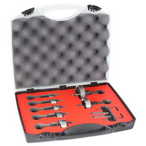 HOLE SAW KIT 16mm - 50mm + ARBORS