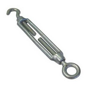 TURNBUCKLE HOOK & EYE 6MM 145-220MM LGTH